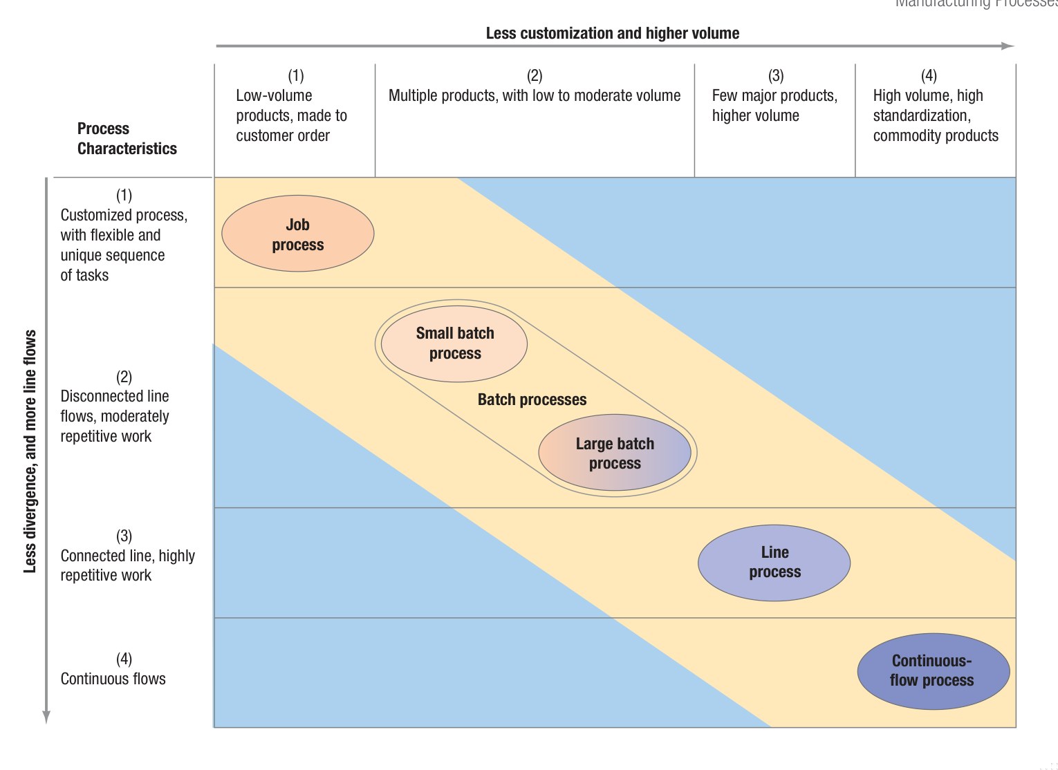 Figure 2.3 - Process Strategy Decisions